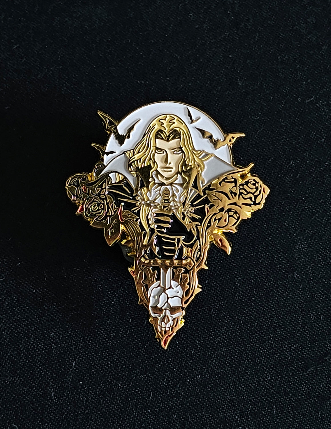 Alucard enamel pin