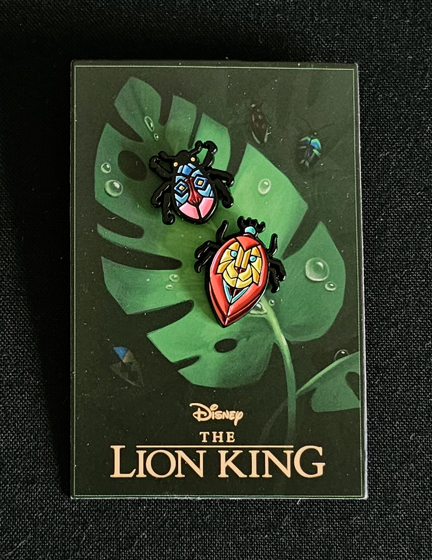 Simba & Rafiki bugs - enamel pins