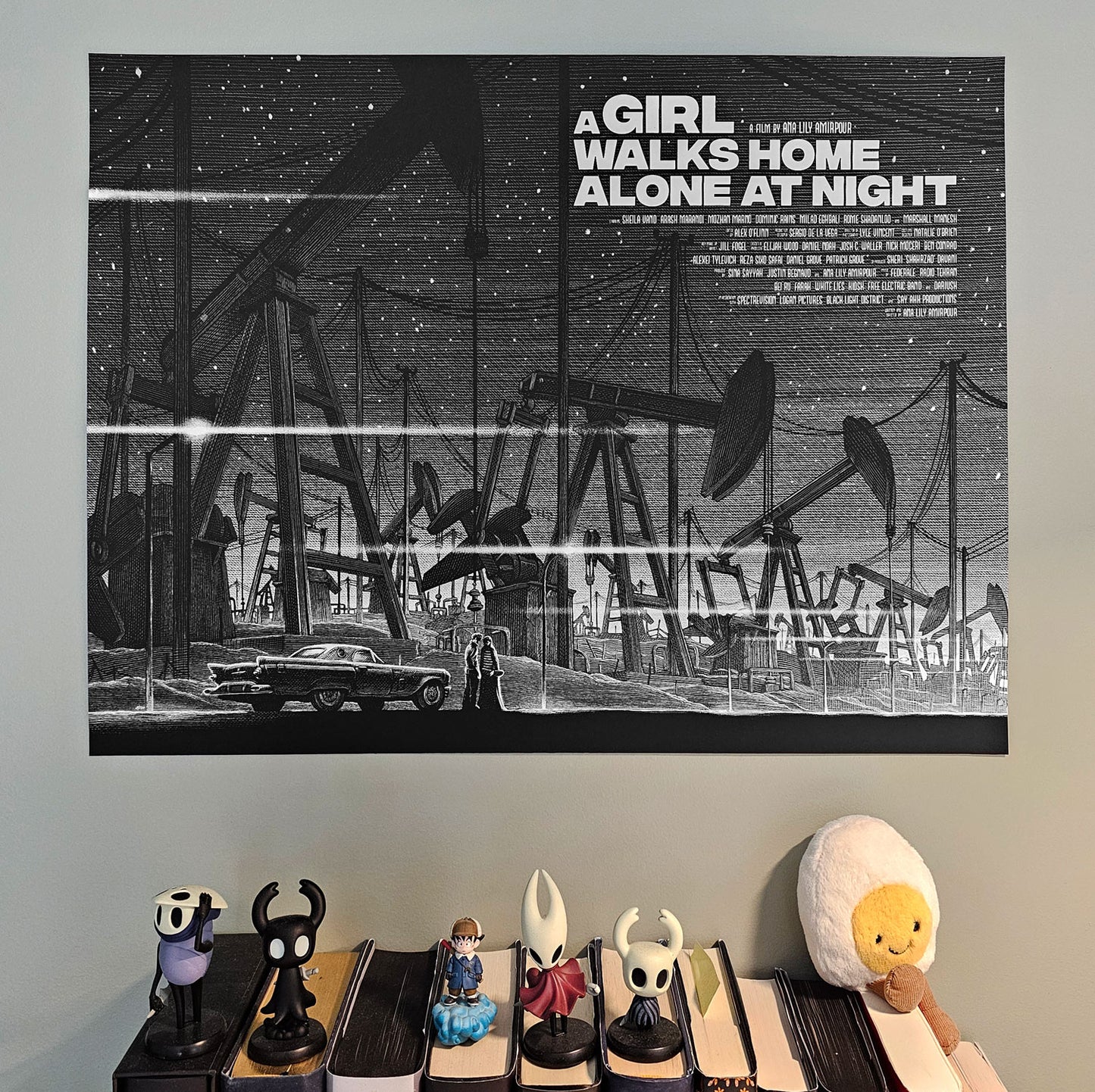 A girl walks home alone at night - AP